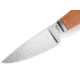 Lionsteel Willy Fixed Blade Knife, 3.1in, M390 Steel, Drop Point, Micarta/Ti Handle, Natural, WL1 CVN