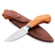 Lionsteel Willy Fixed Blade Knife, 3.1in, M390 Steel, Drop Point, Olive Wood Handle, Olive, WL1 UL