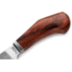 Lionsteel Willy Fixed Blade Knife, 3.1in, M390 Steel, Drop Point, Santos Wood Handle, Santos, WL1 ST