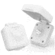 Lippert 381609 Miniature Cable TV Inlet, Furrion, White, FTVINB-PS-OEM