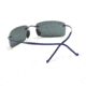 Maui Jim Little Beach Sunglasses w/ Blue Frame and Neutral Grey Lenses - 515-03, Back View