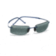 Maui Jim Little Beach Sunglasses w/ Blue Frame and Neutral Grey Lenses - 515-03, Quarter View