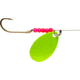 Little Joe Walleye Spinner, Chartreuse, 6/Strip Carded, LR777