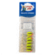 Little Joe Walleye Spinner, Chartreuse/Gold, 6/Cd, LR787