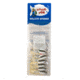 Little Joe Walleye Spinner, White/Chrome, 6/Cd, LR785