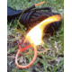 Live Fire 25 ft Nylon Watreproof FireCord, Black, FC-BLACK25