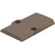 Live Free Armory LF Chamfered Series Glock RMR Cover, Burnt Bronze, LFGCH16144