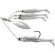 Live Target BaitBall Spinner Rig, 4/0 Hook, Pearl White/Silver, Medium, 1/2oz, MNSR14MD855