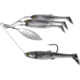 Live Target BaitBall Spinner Rig, 4/0 Hook, Smoke/Silver, Medium, 1/2oz, MNSR14MD850