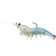 Live Target Rigged Shrimp Soft Plstc,white shrimp,1/0 SSF75SK912