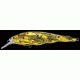 Live Target Yearling Baitball Jerkbait,4.25in,Gold/Black 141673