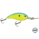 Livingston Lures Deep Impact 18 Lure, Chartreuse Sunrise Shad, 3313