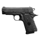 Llama Mini-Max-II Pistol, .45 ACP, 3.625in barrel, matte black steel frame, checkered black rubber grip, recoil operated semi-automatic, fixed combat, 10 round magazine, LLAMMXII453.6251FRRMPG