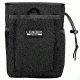 Loaded Gear CX-700 Drawstring Dump Pouch, Compatible w/ Molle System, Black, 5.5 x 3 x 7.5 in BI12624