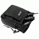Loaded Gear CX-700 Drawstring Dump Pouch, Compatible w/ Molle System, Black, 5.5 x 3 x 7.5 in BI12624