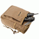 Loaded Gear CX-700 Drawstring Dump Pouch, Compatible w/ Molle System, Dark Earth, 5.5 x 3 x 7.5 in BI12626