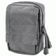 Loaded Gear CX-800 Accessory Pouch, Dual Zipper Design, Compatible w/ Molle System, Gray BI12634