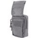Loaded Gear CX-800 Accessory Pouch, Dual Zipper Design, Compatible w/ Molle System, Gray BI12634