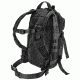 Loaded Gear GX-400 Crossover Low Profile Backpack, Padded Back, Weight 2.6 lbs, Black, 12.1 x 9.9 x 16 in BI12602