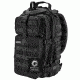 Loaded Gear GX-400 Crossover Low Profile Backpack, Padded Back, Weight 2.6 lbs, Black, 12.1 x 9.9 x 16 in BI12602