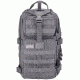 Loaded Gear GX-400 Crossover Low Profile Backpack, Padded Back, Weight 2.6 lbs, Gray, 12.1 x 9.9 x 16 in BI12604