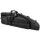 Loaded Gear RX-600 46 in Tactical Dual Rifle Bag, Padded Center Divider, 4 Zippered Pockets, Black BI12550