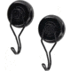 Lockdown Magnetic Hook 2-Pack, Black, 1215354