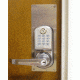 LockState Resort Lock Deadbolt Cover Plate Installed