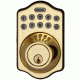 LockState DB500R Keyless Entry Deadbolt Lock w/Remote,Satin Nickel LS-DB500R-PB