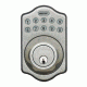 LockState DB500R Keyless Entry Deadbolt Lock w/Remote,Polished Brass LS-DB500R-SN