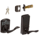 Lockstate Electronic Keypad Lever Door Lock, Bolder Style, Rubbed Bronze, LS-L550-RB