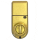LockState DBS Keyless Deadbolt PB - Back