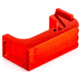 Lockstep Arms Glock 43 Magazine Release, Anodized, Red, LA-G43-150-RED