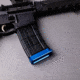 Lockstep Arms Lancer L5AWM Flat Base Plate, Blue, LA-AR15-101-BLU-0RD