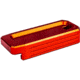 Lockstep Arms Lancer L5AWM Flat Base Plate, Red, LA-AR15-101-RED-0RD