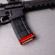 Lockstep Arms Lancer L5AWM Flat Base Plate, Red, LA-AR15-101-RED-0RD