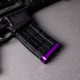 Lockstep Arms Lancer L5AWM Slim Base Plate, Purple, LA-AR15-117-PUR-0RD
