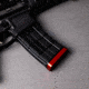 Lockstep Arms Lancer L5AWM Slim Base Plate, Red, LA-AR15-117-RED-0RD