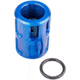 Lockstep Arms Micro Compensator, 1/2-28 Thread, Aluminum, Blue, LA-GLK-1150-BLU