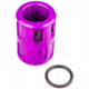 Lockstep Arms Micro Compensator, 1/2-28 Thread, Aluminum, Purple, LA-GLK-1150-PUR