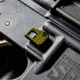 USED Lockstep Arms Oversized AR Magazine Release, Anodized, OD Green, LA-AR15-150-ODG, EDEMO1, Used, Condition Fair, Installed/Mounted