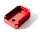 Lockstep Arms Springfield XD Mag +0 Base Plate, Red, LA-SXD-100-RED