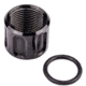 Lockstep Arms Thread Protector, 1/2-28 Thread, Black, LA-GLK-1100-BLK
