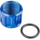 Lockstep Arms Thread Protector, 1/2-28 Thread, Blue, LA-GLK-1100-BLU