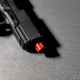 Lockstep Arms Thread Protector, 1/2-28 Thread, Red, LA-GLK-1100-RED