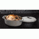 Lodge Oval Dutch Oven, Oyster White, 7 quart, EC7OD13