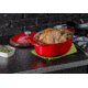 Lodge Oval Dutch Oven, Red, 7 quart, EC7OD43