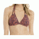 Lanai Halter Top - Womens -Large-Nectarine Foliage