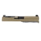 Lone Wolf Arms Dusk Pistol Complete Upper Slide, Glock 19, 9mm, Gen 3, RMR Cut, Flat Dark Earth, Small, LWD-DKSlide19-G3-FDE-BUILT