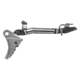 Lone Wolf Arms Ultimate Adjustable Glock Trigger w/Trigger Bar, 9mm/.40 S&amp;W/.357 SIG, Not G43, Sliver, LWD-UAT-A-940